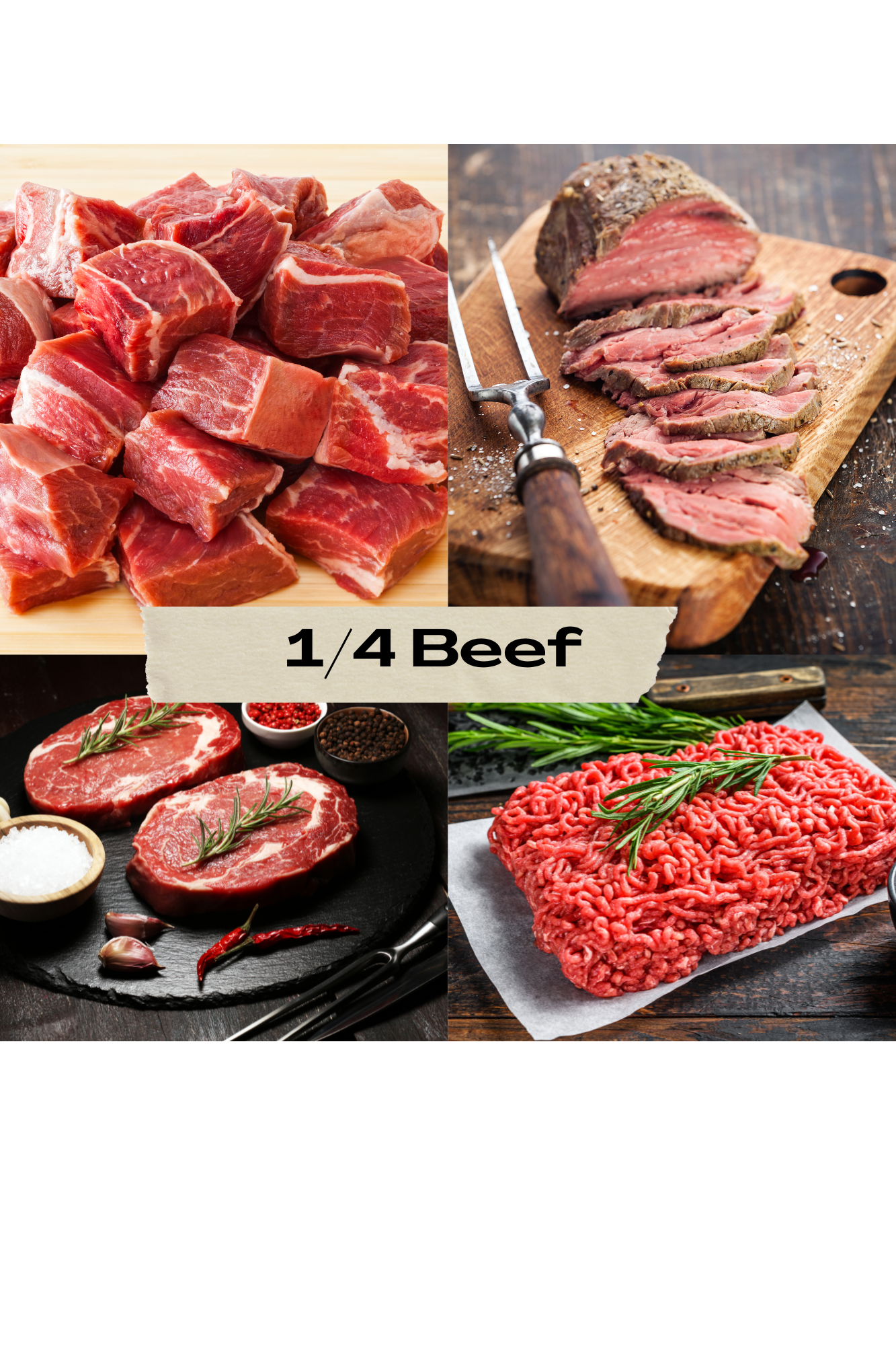 1/4 Beef Share (100lbs) - Deposit Only*