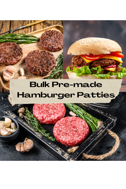 Bulk Pre-made Hamburger Patties